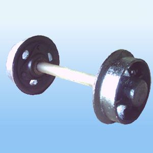 1T、1.5T礦車輪對(duì)